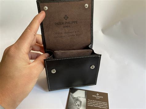 patek philippe leather watch case|Patek Philippe watch online.